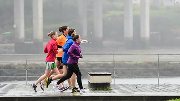 olahraga musim hujan