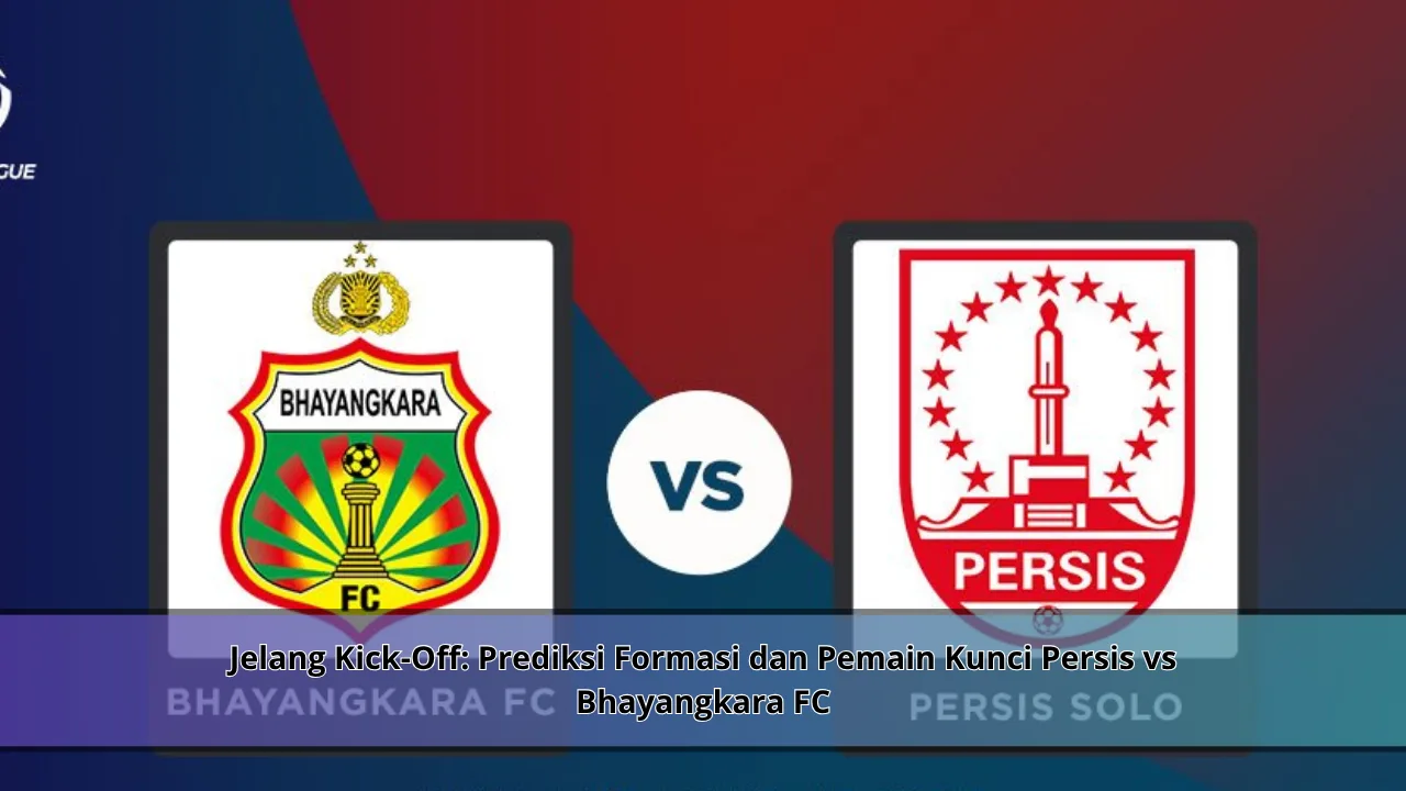 Jelang Kick-Off: Prediksi Formasi dan Pemain Kunci Persis vs Bhayangkara FC