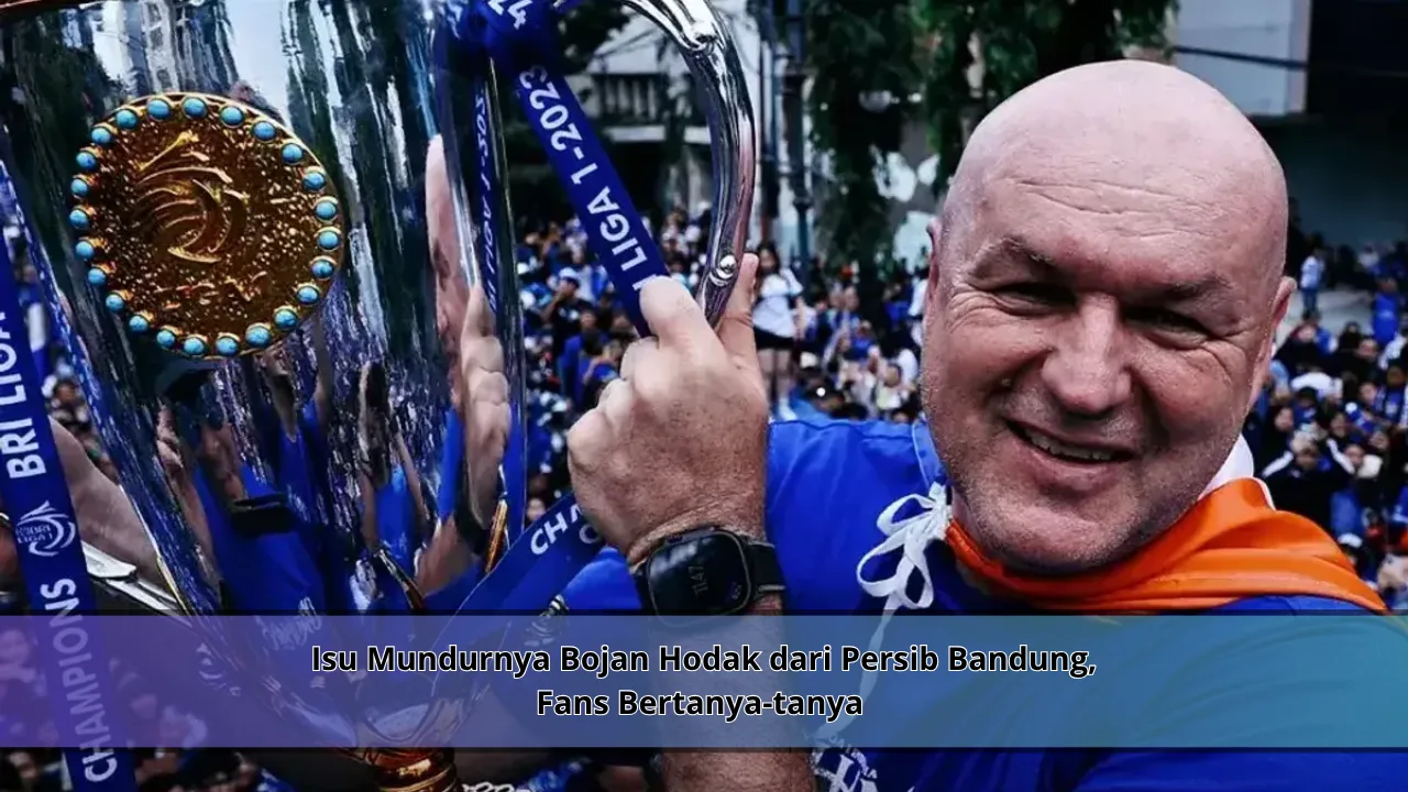 Isu Mundurnya Bojan Hodak dari Persib Bandung, Fans Bertanya-tanya