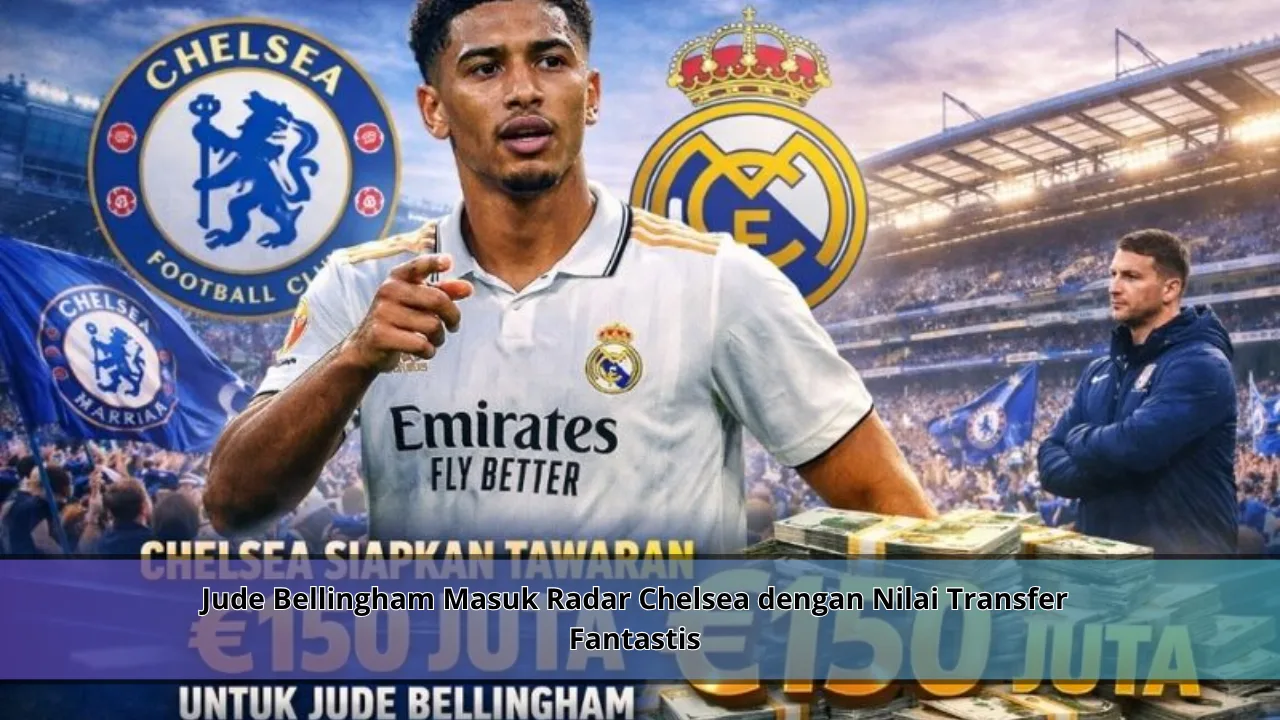 Jude Bellingham Masuk Radar Chelsea dengan Nilai Transfer Fantastis
