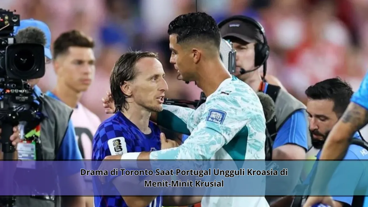 Drama di Toronto Saat Portugal Ungguli Kroasia di Menit-Minit Krusial