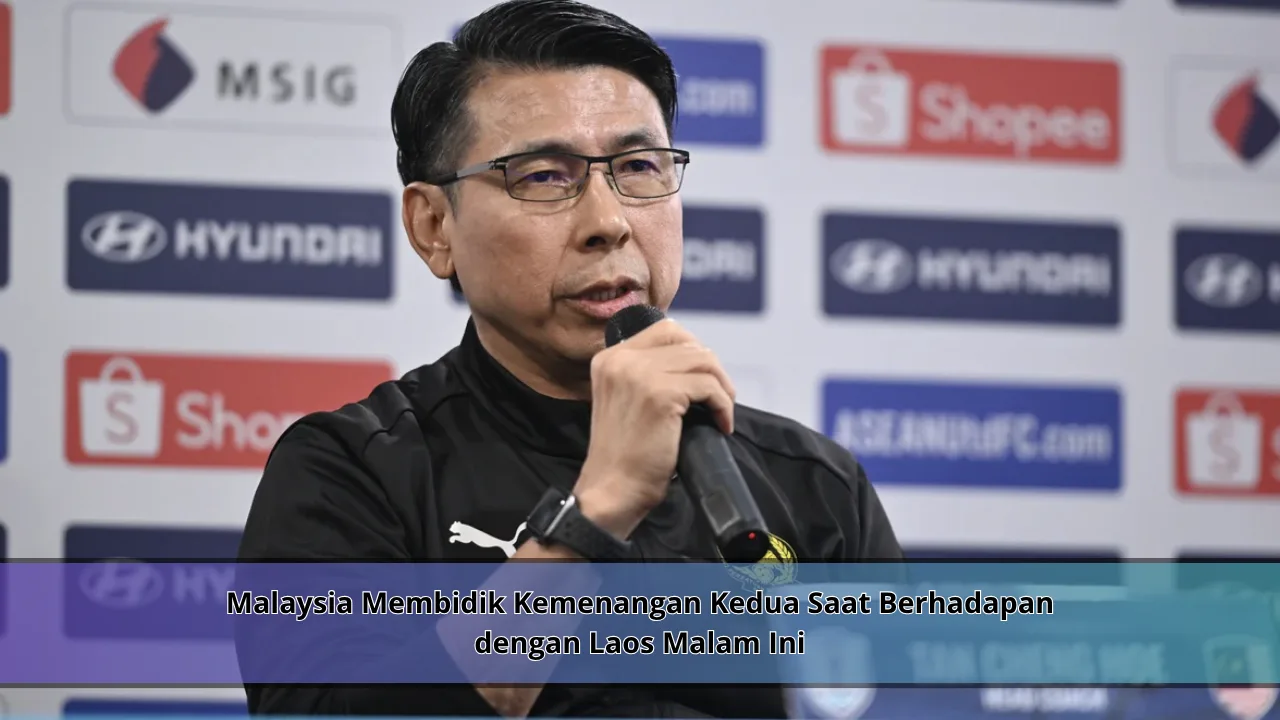Malaysia Membidik Kemenangan Kedua Saat Berhadapan dengan Laos Malam Ini