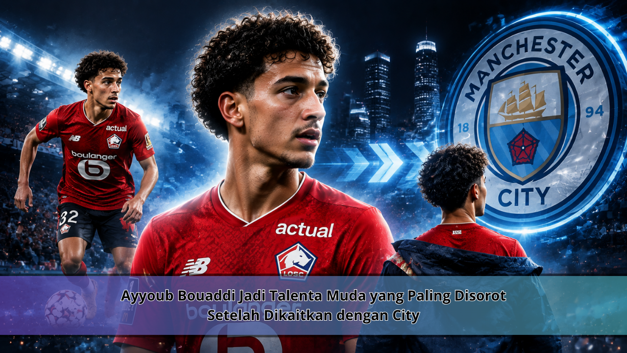 Ayyoub Bouaddi Jadi Talenta Muda yang Paling Disorot Setelah Dikaitkan dengan City