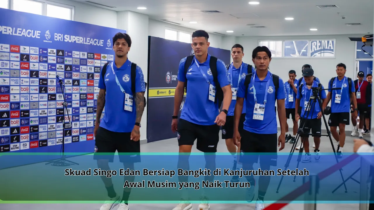 Skuad Singo Edan Bersiap Bangkit di Kanjuruhan Setelah Awal Musim yang Naik Turun