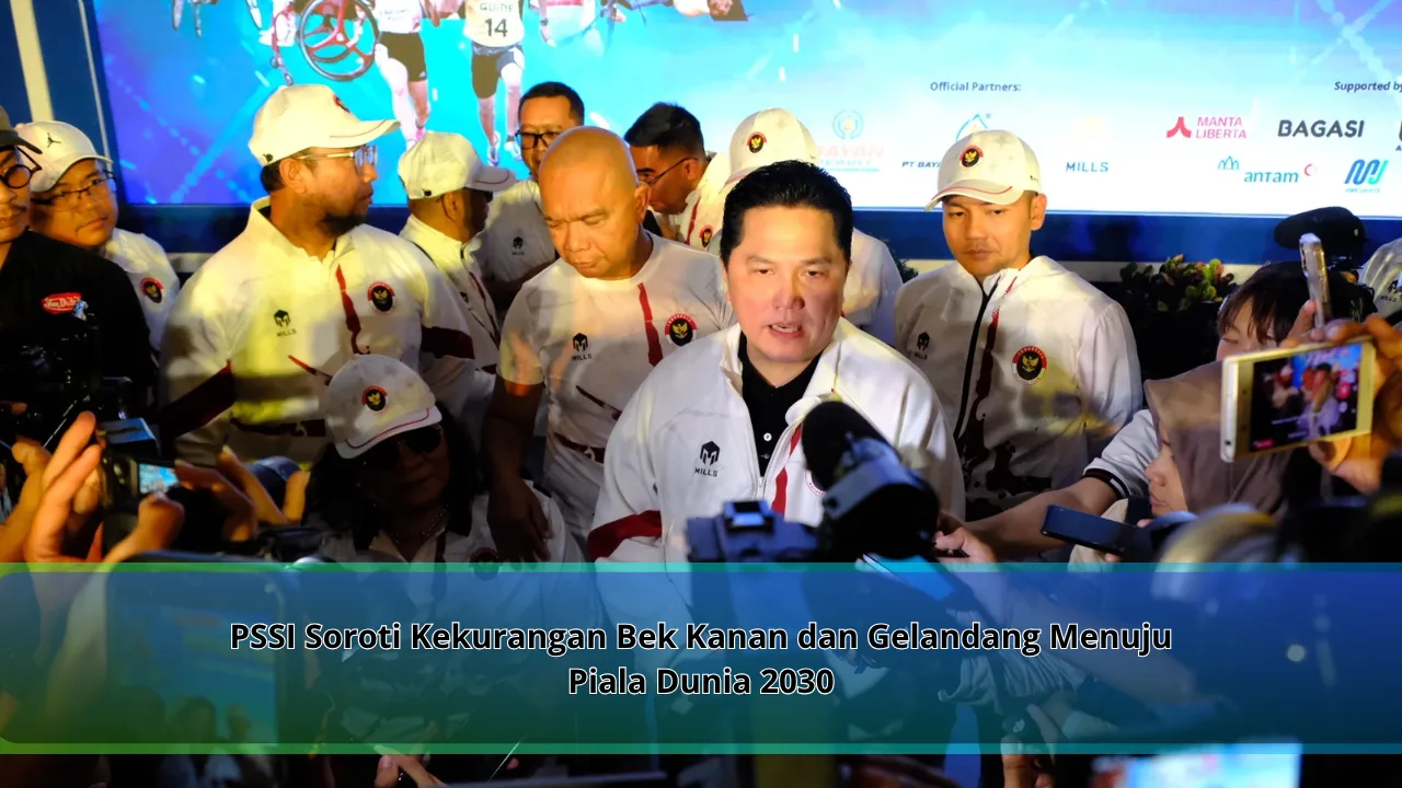 PSSI Soroti Kekurangan Bek Kanan dan Gelandang Menuju Piala Dunia 2030