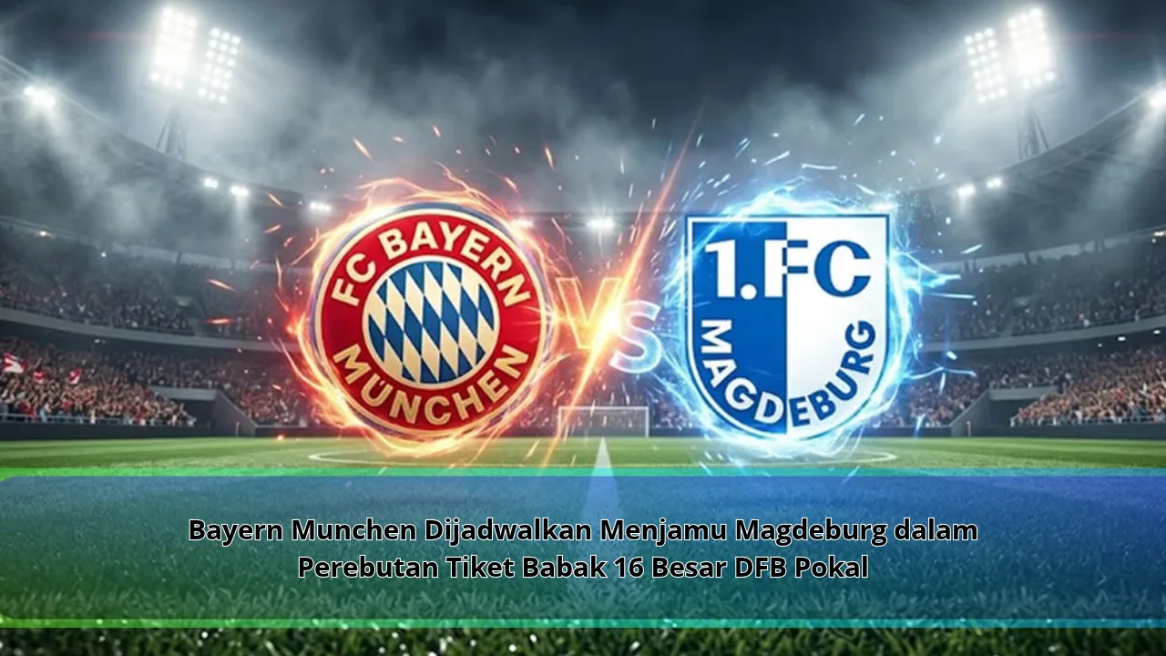 Bayern Munchen Dijadwalkan Menjamu Magdeburg dalam Perebutan Tiket Babak 16 Besar DFB Pokal
